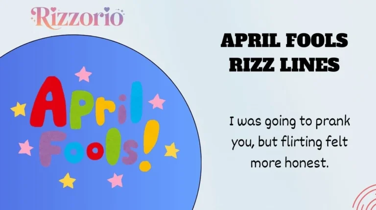 April Fools Rizz Lines