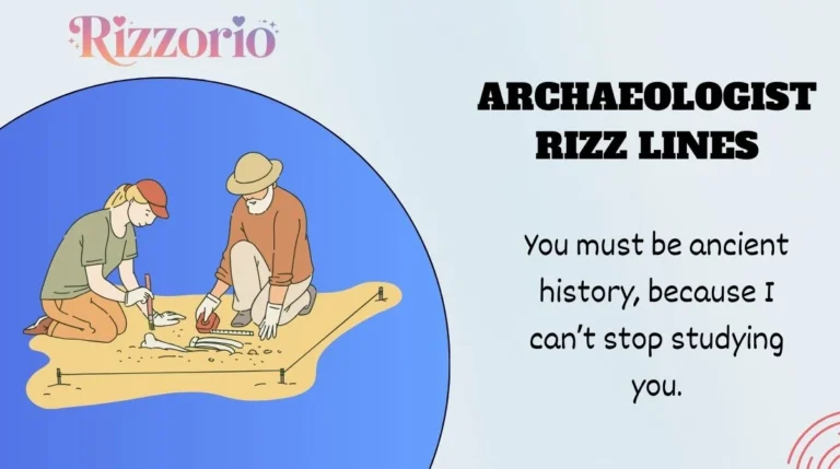 Archaeologist Rizz Lines