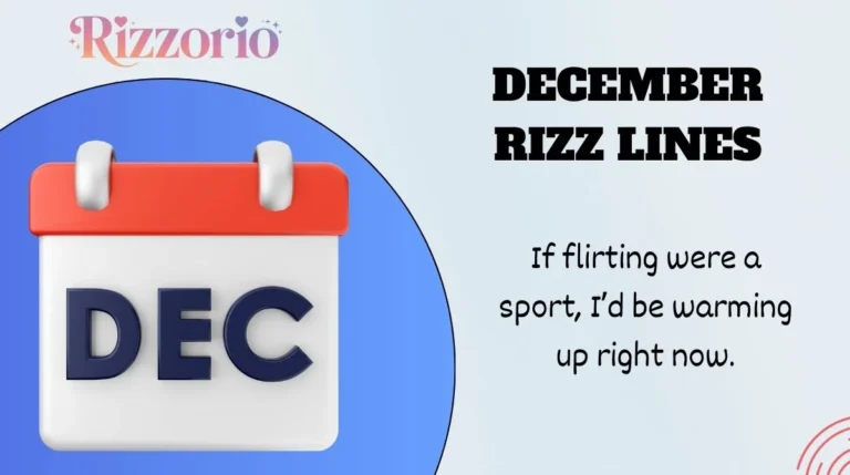 December Rizz Lines