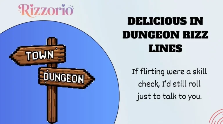 Delicious in Dungeon Rizz Lines