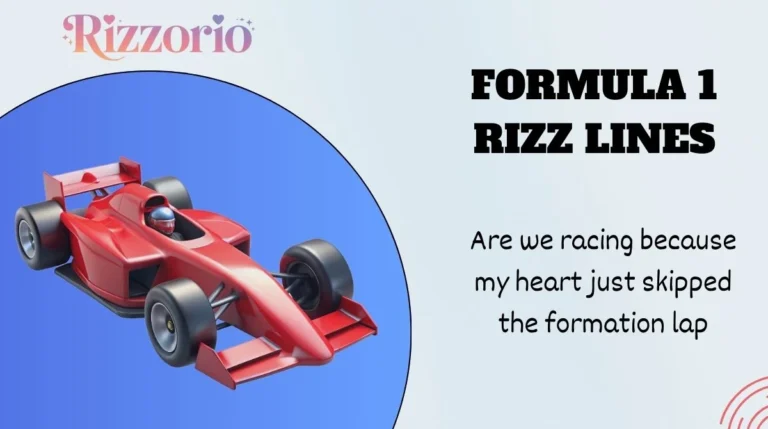 Formula 1 Rizz Lines