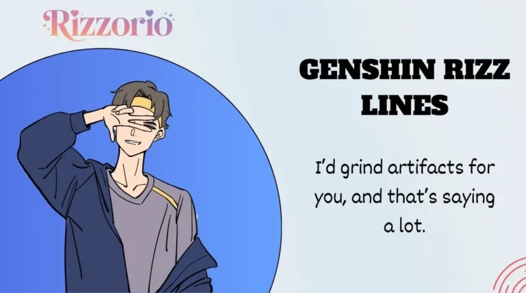 Genshin Rizz Lines