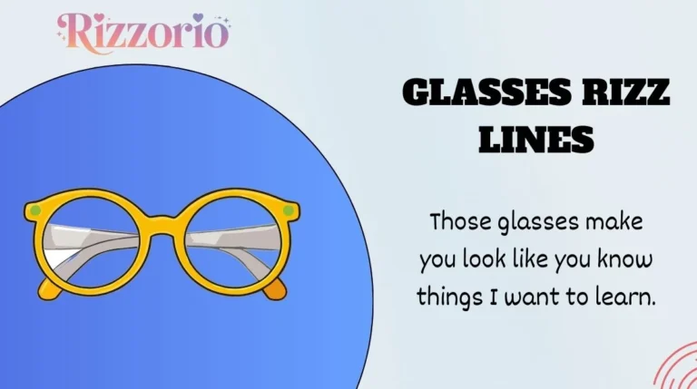 Glasses Rizz Lines