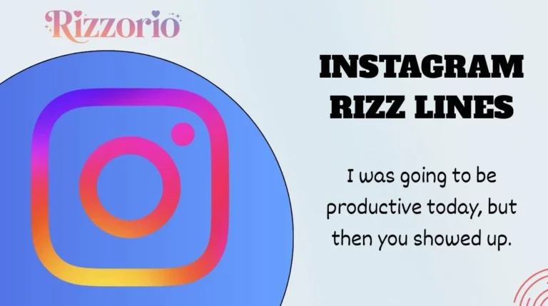 Instagram Rizz Lines