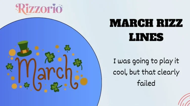 March Rizz Lines