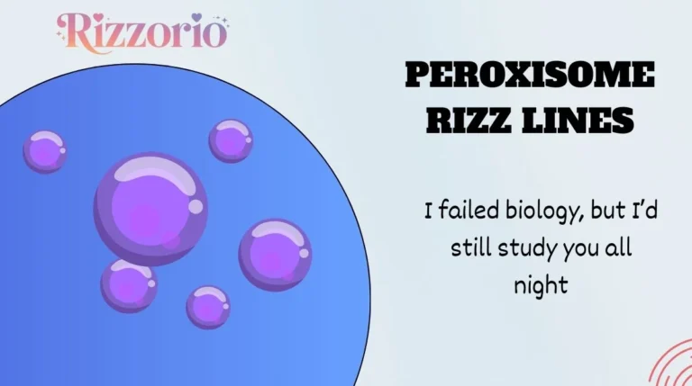 Peroxisome Rizz Lines