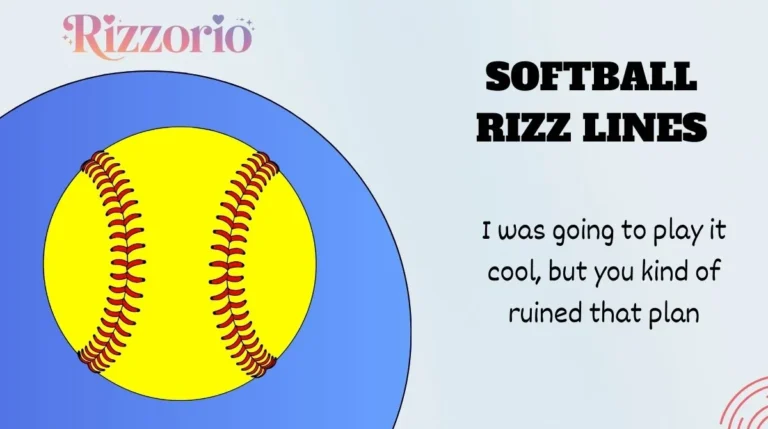 Softball Rizz Lines