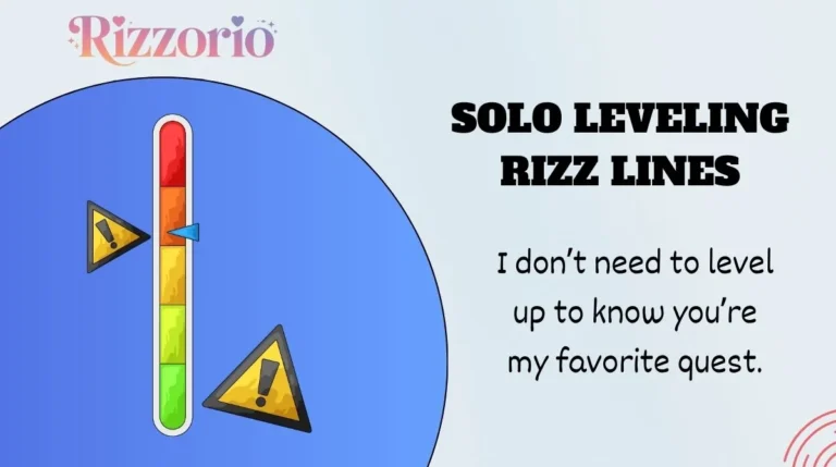 Solo Leveling Rizz Lines