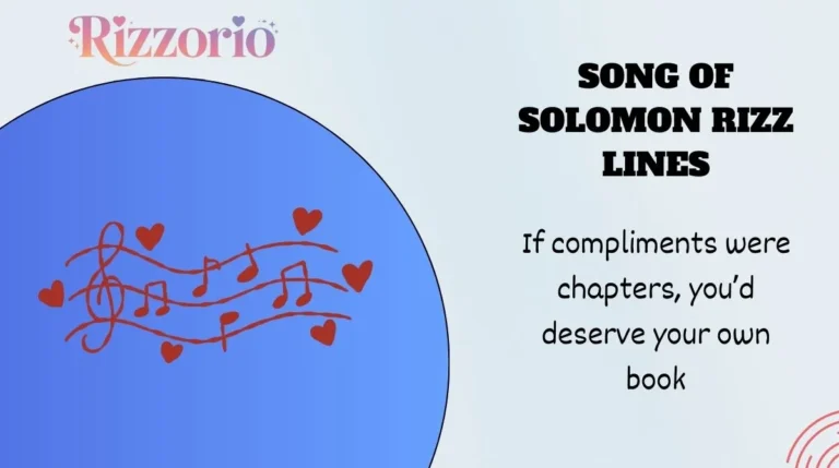 Song of Solomon Rizz Lines