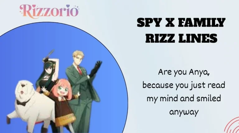 Spy x Family Rizz Lines