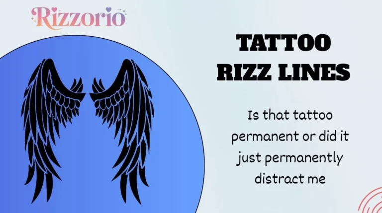 Tattoo Rizz Lines