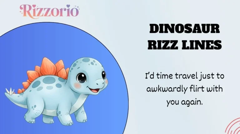 Dinosaur Rizz Lines
