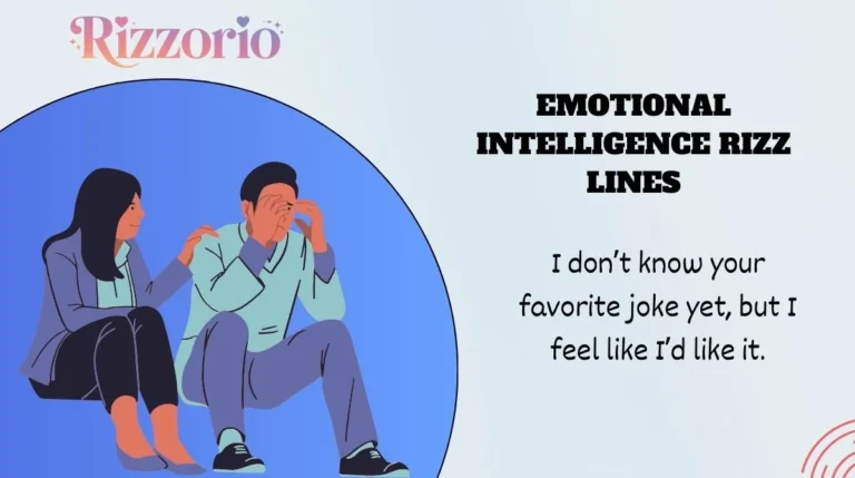 Emotional Intelligence Rizz Lines