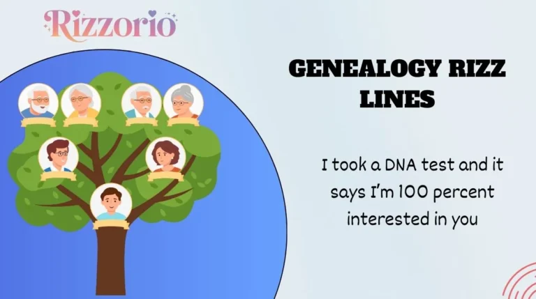 Genealogy Rizz Lines