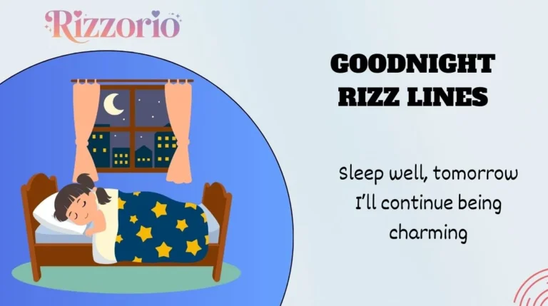Goodnight Rizz Lines