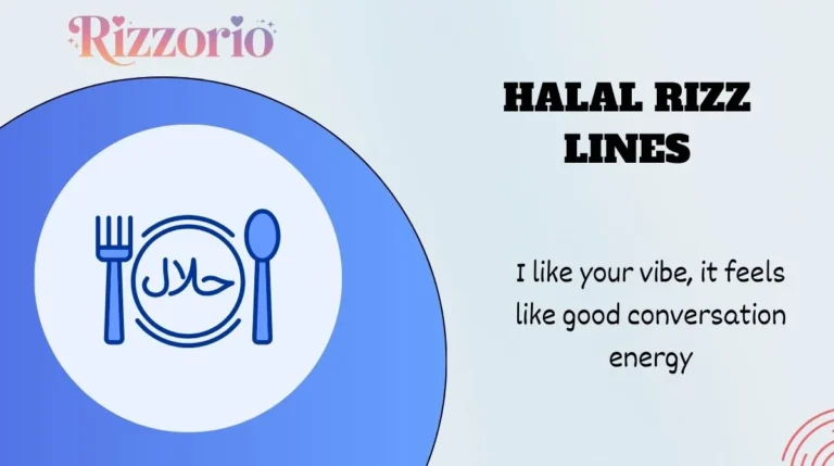 Halal Rizz Lines