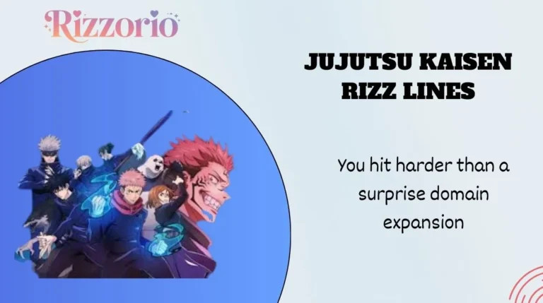 Jujutsu Kaisen Rizz Lines