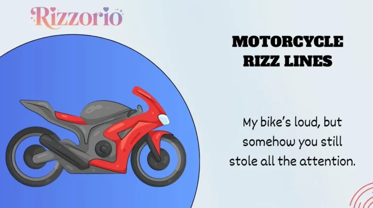 Motorcycle Rizz Lines