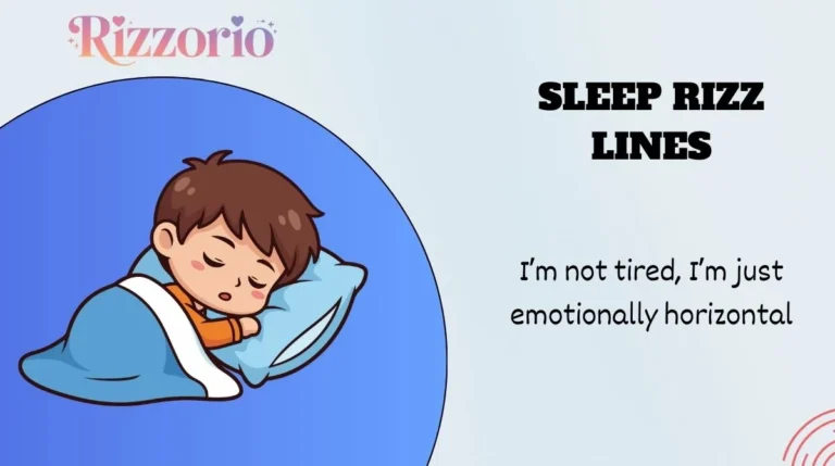 Sleep Rizz Lines