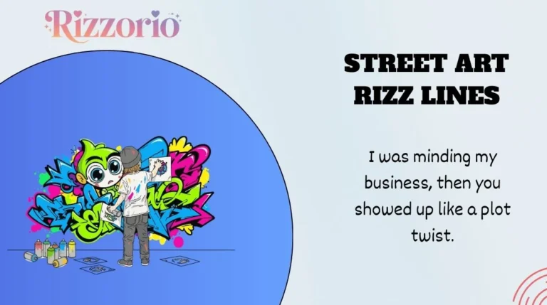Street Art Rizz Lines
